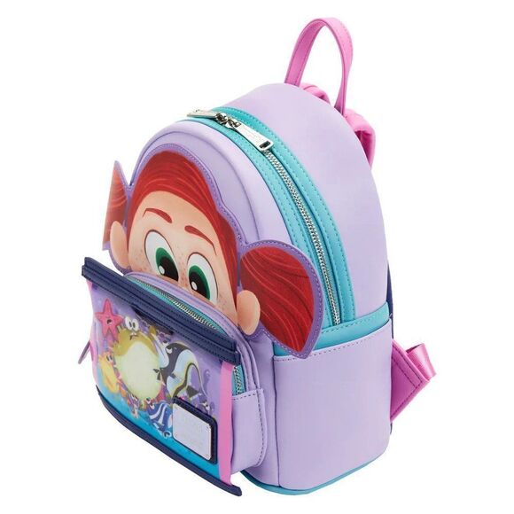 Loungefly Disney Pixar Moments Finding Nemo Darla Womens Mini Backpack - Picture 2 of 5